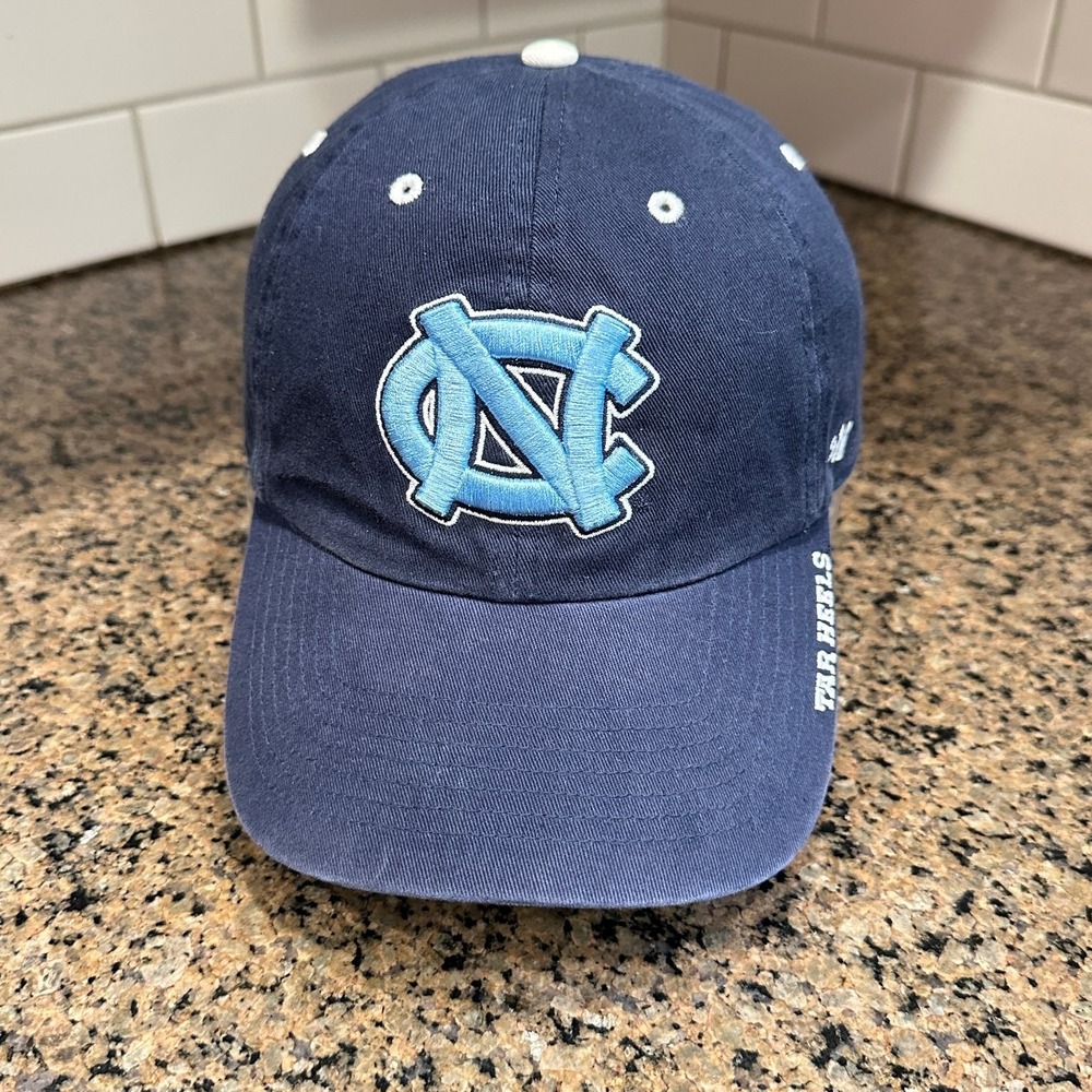 North Carolina Tar Heels 47 Throwback Baseball Cap Adjustable OSFA Navy Blue